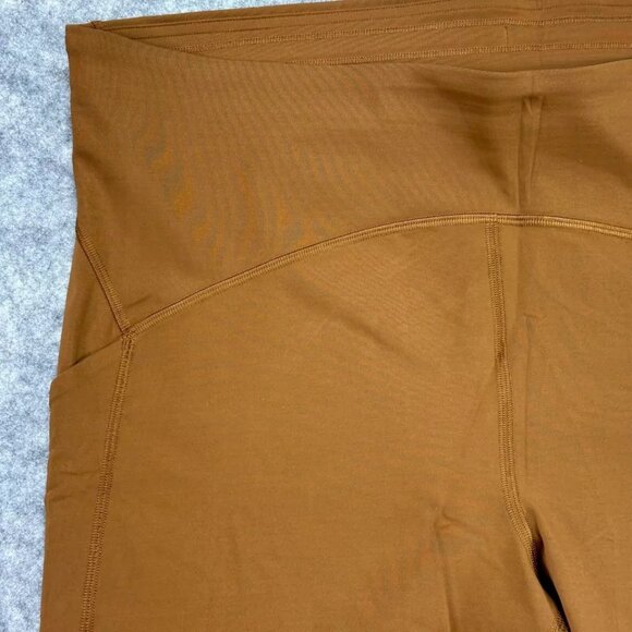 Lululemon Power Thru High Rise Tight 25" Size 2 Copper Brown - Picture 4 of 7